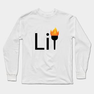 Lit artistic design Long Sleeve T-Shirt